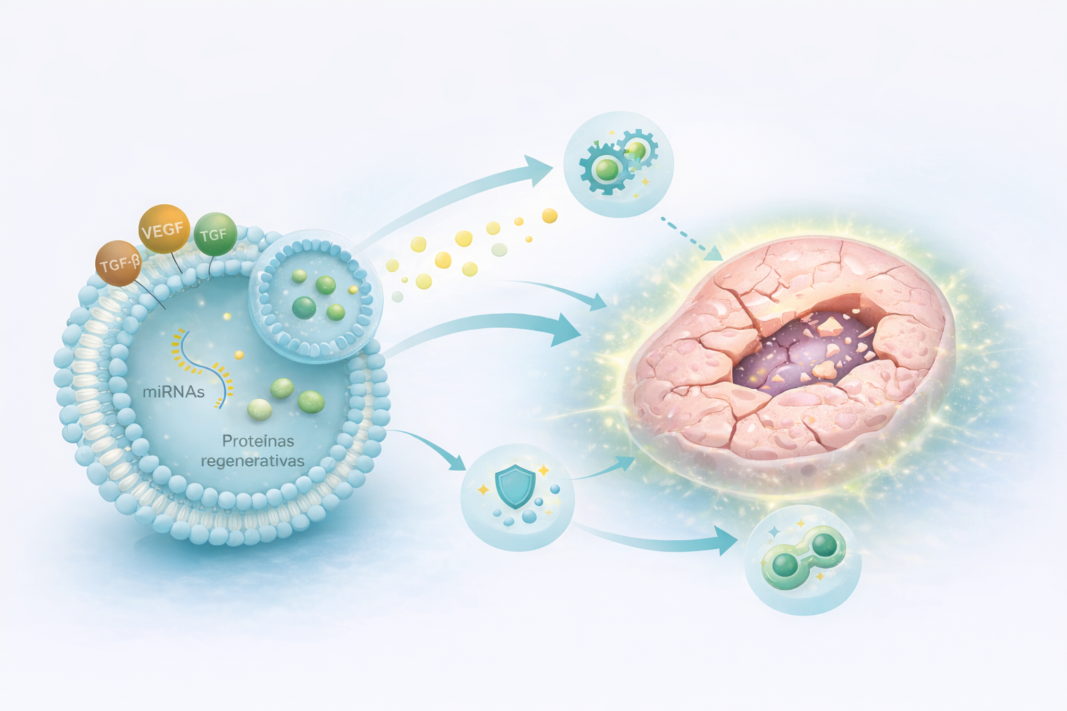 Exosomas en medicina regenerativa